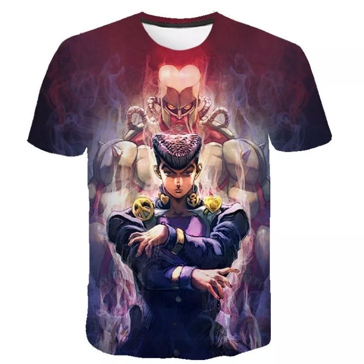 JJBA custom tshirt - One Piece Clothing