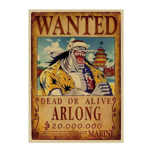 Wanted Arlong Search Notice OMN1111 Default Title Official ONE PIECE Merch
