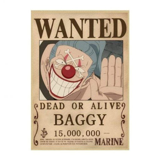 Baggy Wanted Search Notice OMN1111 Default Title Official ONE PIECE Merch