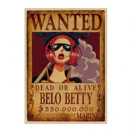 Belo Betty Wanted OMN1111 Default Title Official ONE PIECE Merch
