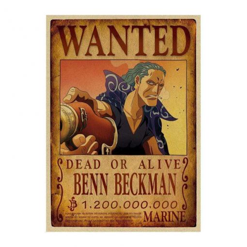 Benn Beckman Wanted OMN1111 Default Title Official ONE PIECE Merch