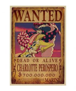 Search Notice Charlotte Perospero Wanted OMN1111 Default Title Official ONE PIECE Merch