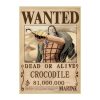 Wanted Crocodile Search Notice OMN1111 30X21cm Official ONE PIECE Merch