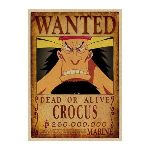 Crocus Wanted Search Notice OMN1111 Default Title Official ONE PIECE Merch