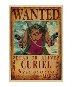 Wanted Curiel Search Notice OMN1111 Default Title Official ONE PIECE Merch