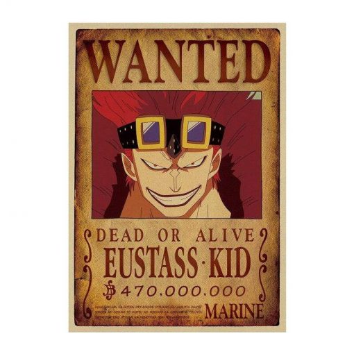 Eustass Kid Wanted OMN1111 Default Title Official ONE PIECE Merch