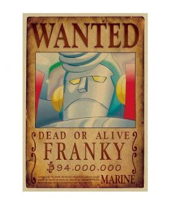 Franky Wanted Search Notice OMN1111 Default Title Official ONE PIECE Merch