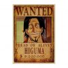 Higuma Wanted Search Notice OMN1111 Default Title Official ONE PIECE Merch
