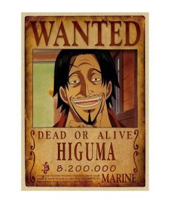 Higuma Wanted Search Notice OMN1111 Default Title Official ONE PIECE Merch