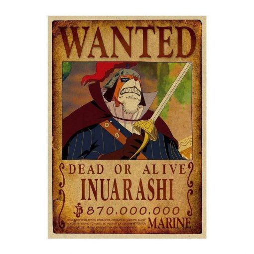 Inuarashi Wanted OMN1111 Default Title Official ONE PIECE Merch