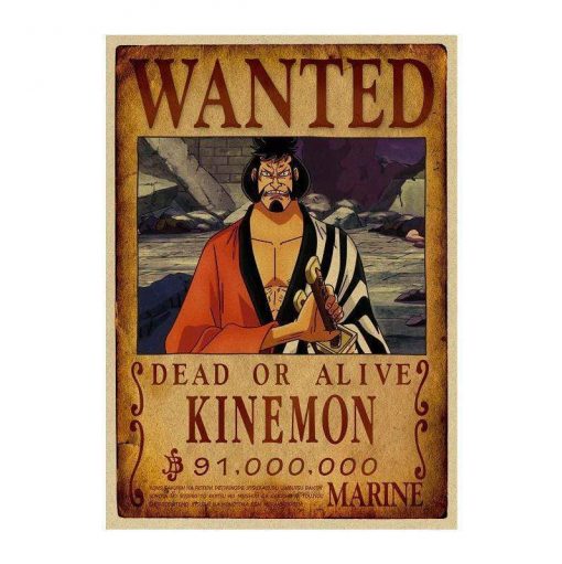 Wanted Kinemon Search Notice OMN1111 Default Title Official ONE PIECE Merch