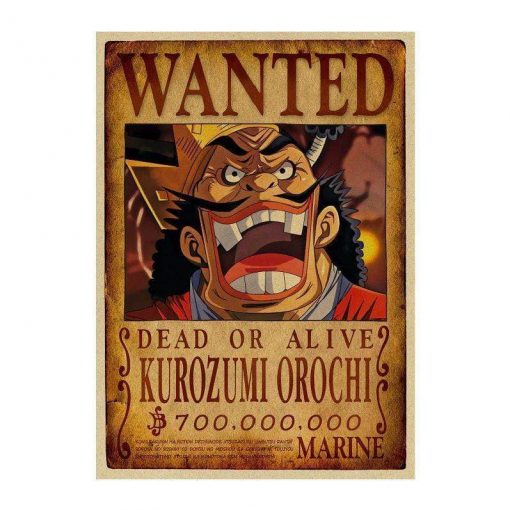 Kurozumi Orochi Wanted OMN1111 Default Title Official ONE PIECE Merch
