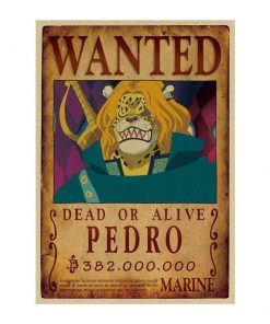 Pedro Wanted Search Notice OMN1111 Default Title Official ONE PIECE Merch