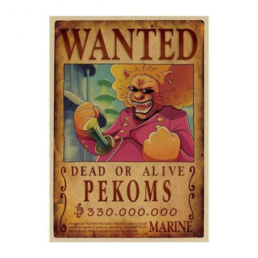 Pekoms Wanted OMN1111 Default Title Official ONE PIECE Merch