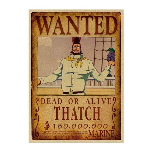 Thatch Wanted Search Notice OMN1111 Default Title Official ONE PIECE Merch