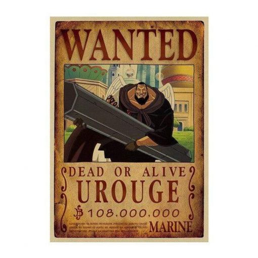 Urouge Wanted Search Notice OMN1111 Default Title Official ONE PIECE Merch