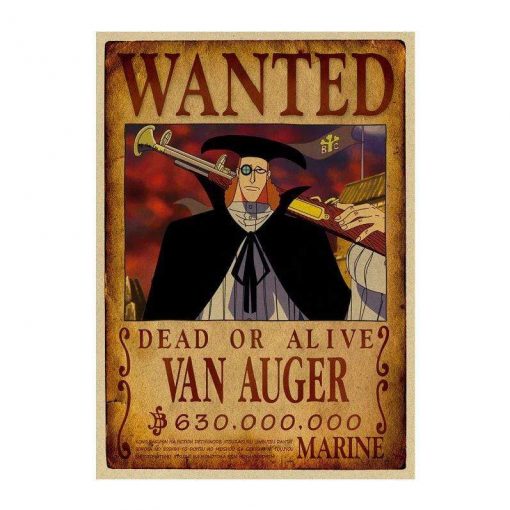 Van Augur Wanted OMN1111 Default Title Official ONE PIECE Merch