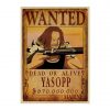 Yasopp Wanted Search Notice OMN1111 Default Title Official ONE PIECE Merch