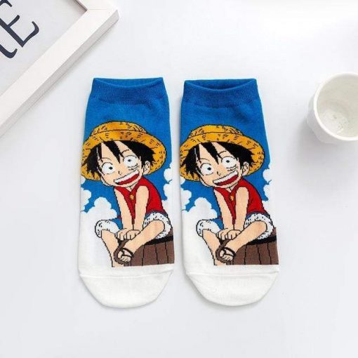 One Piece Sock The Man Rubber Luffy OMN1111 Default Title Official ONE PIECE Merch