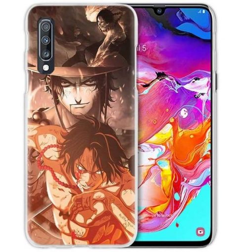 Ace Phone Cover With Fiery Fist OMN1111 for Samsung A90 5G / H08 Official ONE PIECE Merch