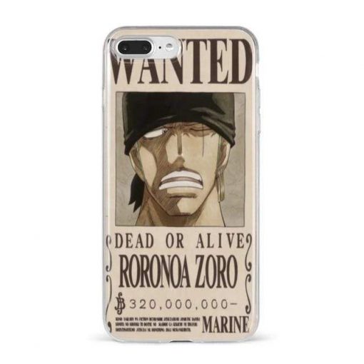 One Piece Cover Search Notice Zoro OMN1111 For iphone 11ProMax 4 / TPU Official ONE PIECE Merch