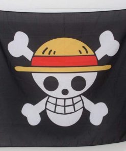 Luffy Flag OMN1111 100x100cm Official ONE PIECE Merch