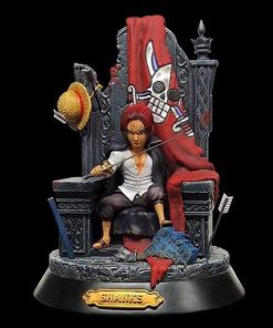 One Piece Emperor Shanks On His Throne Figure OMN1111 Default Title Official ONE PIECE Merch