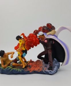 One Piece Action Figure Death of Portgas D. Ace while Protecting Luffy from Admiral Akainu at Marine Ford OMN1111 Default Title Official ONE PIECE Merch