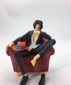 One Piece Portgas D Ace Sitting In Costume Figure OMN1111 Default Title Official ONE PIECE Merch