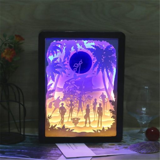 Led Clock One Piece Straw Hat Crew OMN1111 Default Title Official ONE PIECE Merch