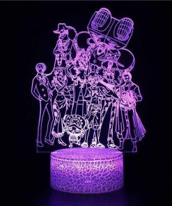 One Piece 3d Led Lamp The Mugiwara Crew Reunited OMN1111 Default Title Official ONE PIECE Merch