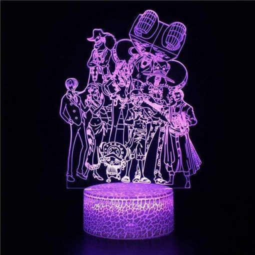 One Piece 3d Led Lamp The Mugiwara Crew Reunited OMN1111 Default Title Official ONE PIECE Merch