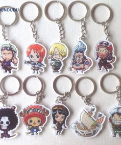 Lot Of 10 One Piece Keychains OMN1111 Default Title Official ONE PIECE Merch