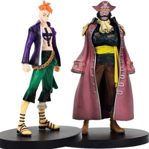 Lot Of 2 One Piece Figurine Marco And Gol D Roger OMN1111 Default Title Official ONE PIECE Merch