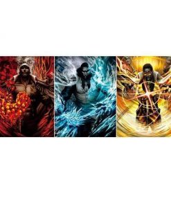 Set Of 3 One Piece Poster The 3 Navy Admirals OMN1111 Default Title Official ONE PIECE Merch
