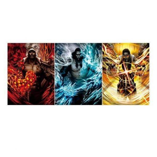 Set Of 3 One Piece Poster The 3 Navy Admirals OMN1111 Default Title Official ONE PIECE Merch