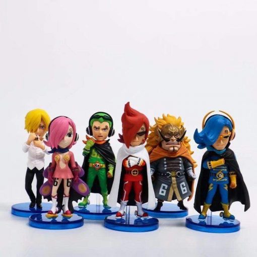 Lot Of 6 One Piece Figurine The Vinsmoke Family The Germa 66 OMN1111 Default Title Official ONE PIECE Merch