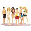 Set of 6 One Piece Figurines The Mugiwara at the Beach OMN1111 Default Title Official ONE PIECE Merch