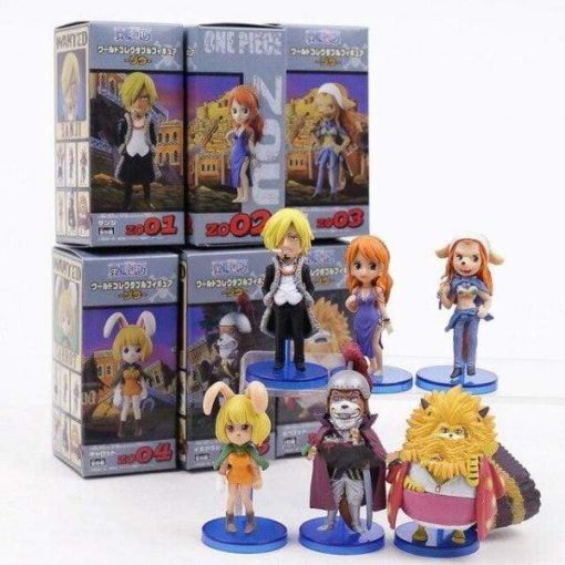 One Piece Sanji Nami And The Minks Figurine Set Of 6 OMN1111 Default Title Official ONE PIECE Merch