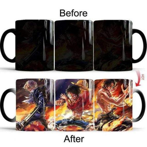 One Piece Ace Sabo And Luffy Magic Mug From Mount Corvo OMN1111 Default Title Official ONE PIECE Merch