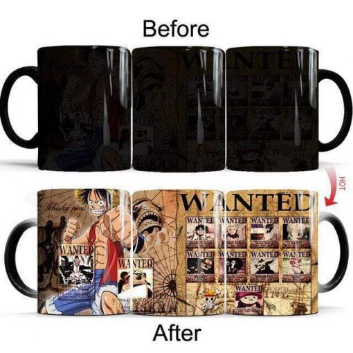 Magic Mug One Piece Luffy Wanted OMN1111 Default Title Official ONE PIECE Merch