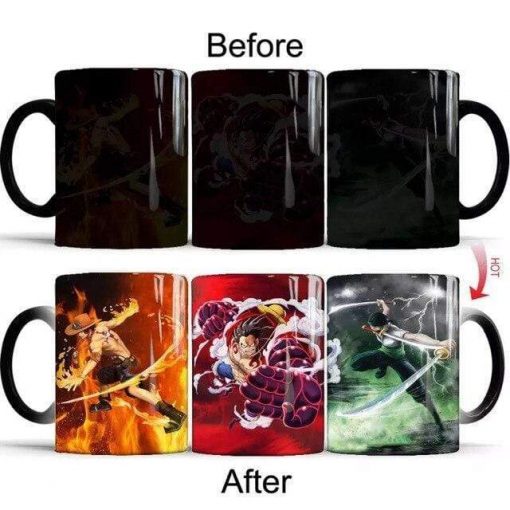 Magic Mug One Piece Zoro Ace And Luffy Gear Fourth OMN1111 Default Title Official ONE PIECE Merch
