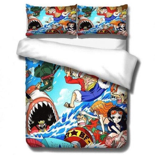 One Piece Luffy's Adventure Bedding OMN1111 135x200cm Official ONE PIECE Merch
