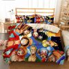 One Piece Bed Linens The Mugiwara Crew OMN1111 135x200cm Official ONE PIECE Merch