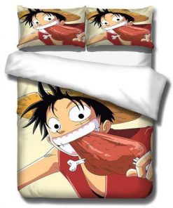 One Piece Bed Linen Set The Hunger Of Luffy OMN1111 135x200cm Official ONE PIECE Merch