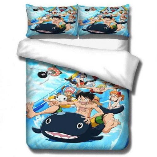One Piece Bedding Sets Straw Hats Holiday OMN1111 2 / 135x200cm Official ONE PIECE Merch