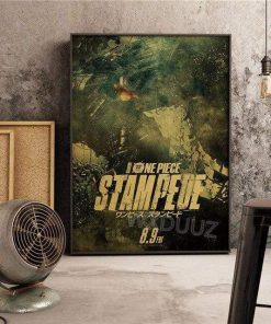 One Piece Poster From The Movie Stampede OMN1111 12 x 20cm Official ONE PIECE Merch