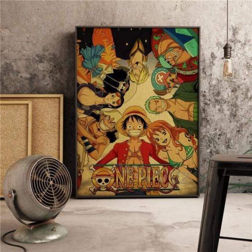 One Piece Poster The Mugiwara of the New World OMN1111 21X30cm Official ONE PIECE Merch