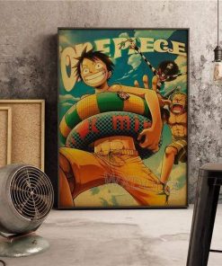 One Piece Luffy at the Beach Poster OMN1111 12x20cm Official ONE PIECE Merch