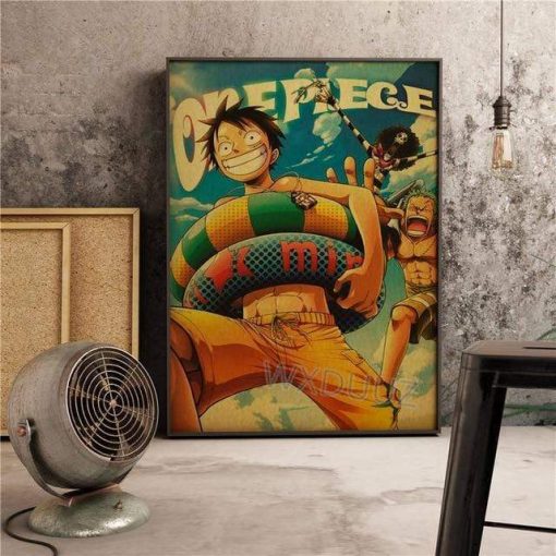 One Piece Luffy at the Beach Poster OMN1111 12x20cm Official ONE PIECE Merch